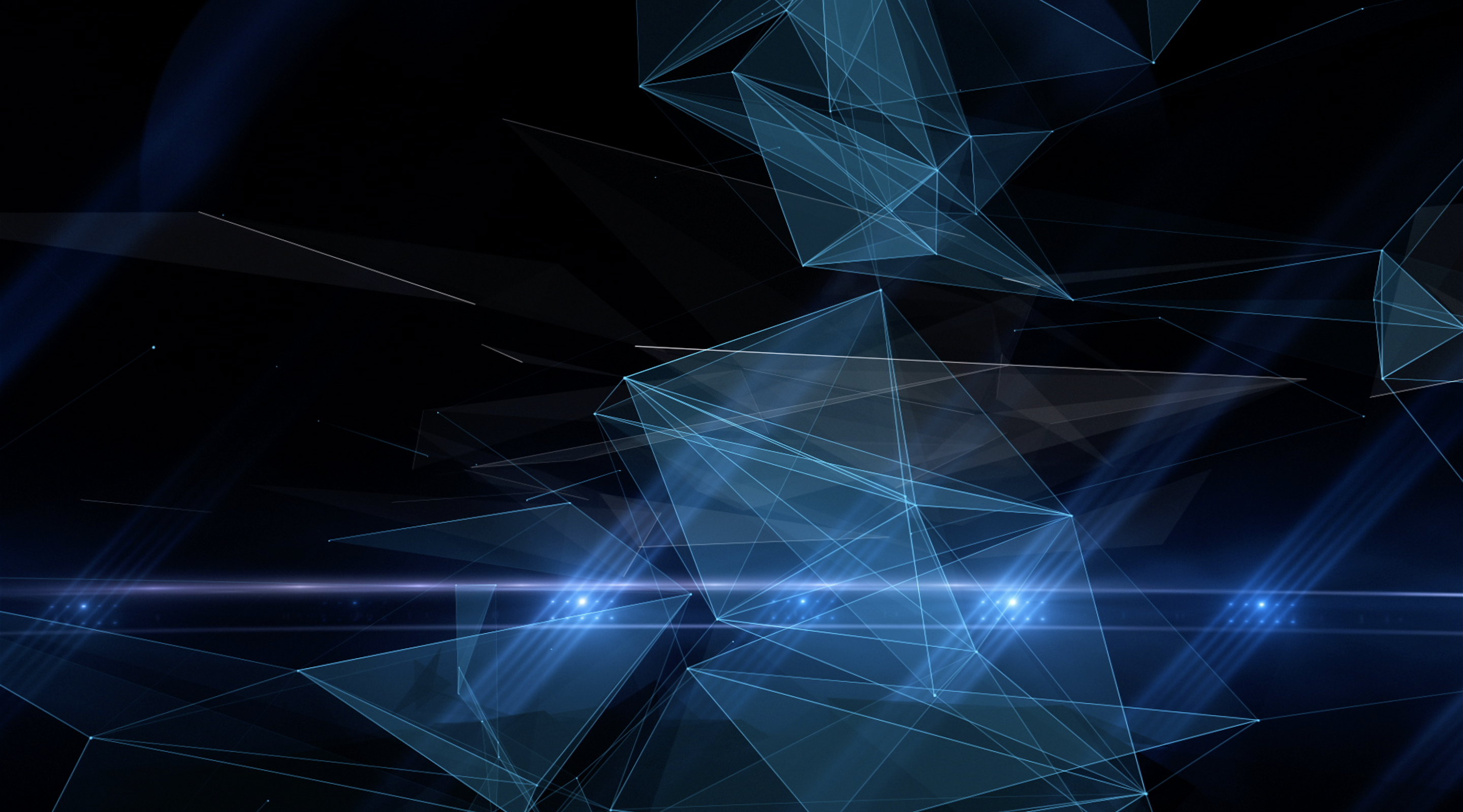 Blue Technology Background